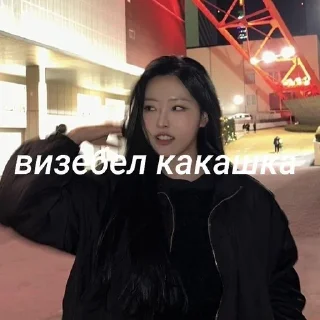 Sticker from визебел какашка