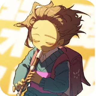 🪈 emoji Для @CERES_OFFICIAL0 , можно брать только спросив! Telegram sticker 11 of 116