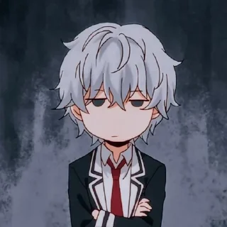 😑 emoji Бездарная нана @anime_sticks Telegram sticker 16 of 20