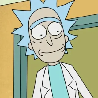🙂 emoji RickMortyWTF @Rick_Morty_and_Fans Telegram sticker 16 of 46