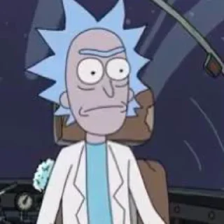 😐 emoji RickMortyWTF @Rick_Morty_and_Fans Telegram sticker 17 of 46
