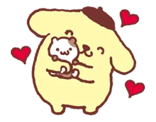 🥰 emoji Purin and friends @kiwiys Telegram sticker 11 of 38