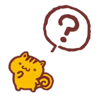 ❔ emoji Purin and friends @kiwiys Telegram sticker 12 of 38