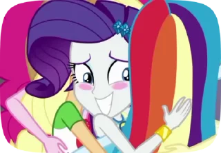 🎉 emoji Equestria girl. @darra0 ★ Telegram sticker 20 of 50