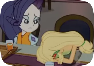 ♥️ emoji Equestria girl. @darra0 ★ Telegram sticker 10 of 50