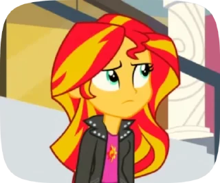 💔 emoji Equestria girl. @darra0 ★ Telegram sticker 8 of 50