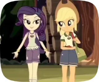 😘 emoji Equestria girl. @darra0 ★ Telegram sticker 12 of 50