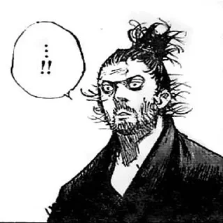 😳 emoji Miyamoto Musashi by @beepsus Telegram sticker 22 of 44