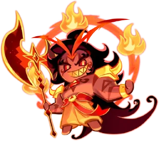 Sticker from Burning Spice Cookie • @run_cookie_run