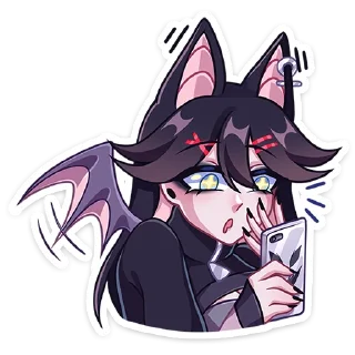 😮 emoji Финд @Nyasticks Telegram sticker 23 of 49