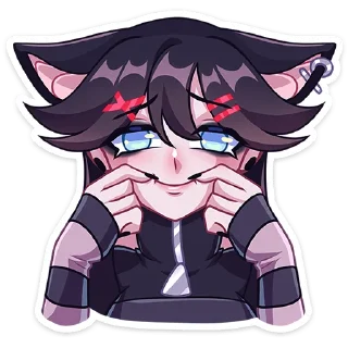😐 emoji Финд от @TgSticker Telegram sticker 15 of 49
