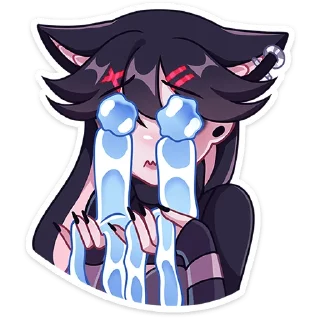 😭 emoji Финд :: @stickroom Telegram sticker 19 of 48