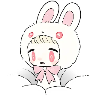 😬 emoji Принцесса и кролик @Nyasticks Telegram sticker 18 of 41