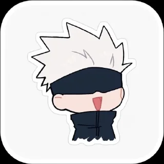 😄 emoji Годжо лав Telegram sticker 10 of 14