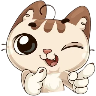 👄 emoji Котик Telegram sticker 19 of 96