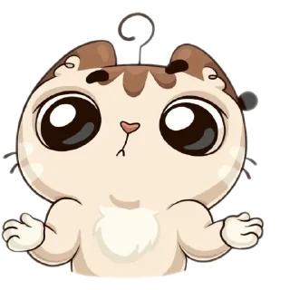 👂 emoji Котик Telegram sticker 24 of 96