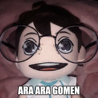 👓 emoji плюши хайкью Telegram sticker 18 of 33