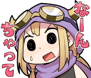 🧐 emoji Magia Record: Madoka Magica Side Story :: @line_stickers Telegram sticker 10 of 40