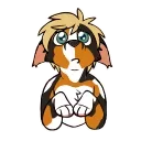 😢 emoji Tsuki Animated! <3 Telegram sticker 13 of 16