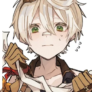 💫 emoji `Беннет @genshinbyevico Telegram sticker 18 of 23