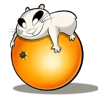 🍊 emoji Теслик Telegram sticker 20 of 22