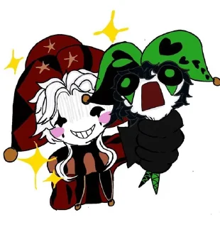 🌟 emoji The freak circus Telegram sticker 14 of 47