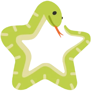 🌟 emoji Pack3 :: Snake Telegram sticker 10 of 50
