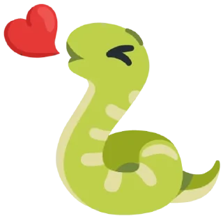 🌟 emoji Pack3 :: Snake Telegram sticker 6 of 50