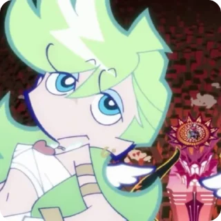 😒 emoji panty n stocking anarchy!! Telegram sticker 24 of 28