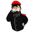 😒 emoji Белый Светоч Telegram sticker 10 of 38