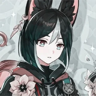 💚 emoji Тигнари @songs_zxc Telegram sticker 12 of 25
