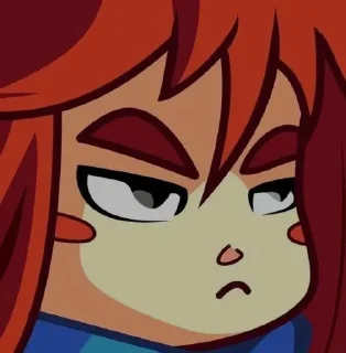 😡 emoji Madeline Telegram sticker 3 of 14