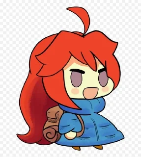 😃 emoji Madeline Telegram sticker 9 of 14