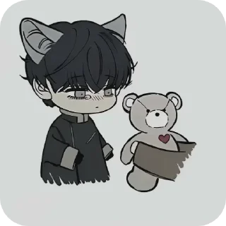 Sticker from слезы на увядших цветах @TAKCA_HAX