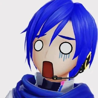😨 emoji °•★Kaito Telegram sticker 9 of 20