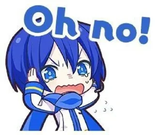😭 emoji °•★Kaito Telegram sticker 11 of 20