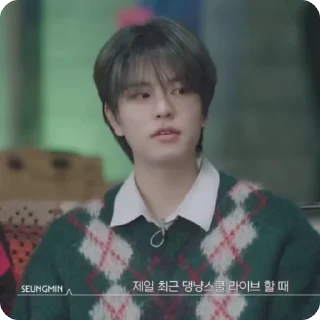 🌟 emoji [Seungmin : 2 Kids Snow] Telegram sticker 11 of 32