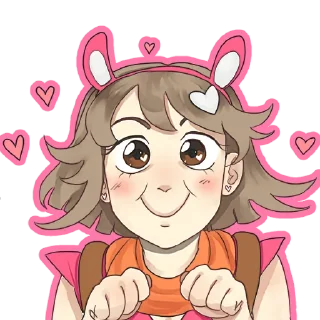 😍 emoji Яойщица Таня Telegram sticker 8 of 51