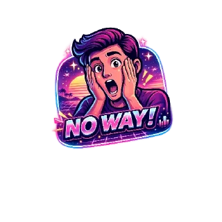 😲 emoji RETROWAVE (by R|S Music) Telegram sticker 6 of 52