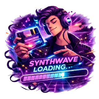 💾 emoji RETROWAVE (by R|S Music) Telegram sticker 17 of 52