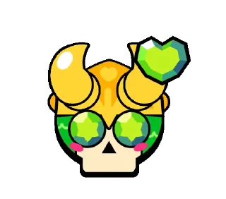 💀 emoji 💖Brawl Stars Pins🙂3 Telegram sticker 7 of 117