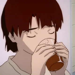 🥛 emoji Лейн Ивакура Telegram sticker 16 of 32