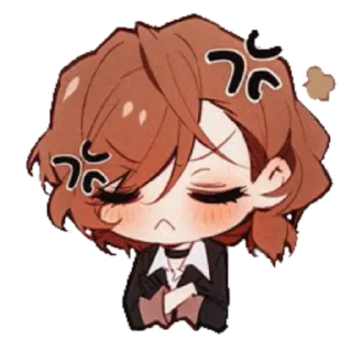 💢 emoji Автор артов @_cabbage_2012(твиттер) Telegram sticker 5 of 25