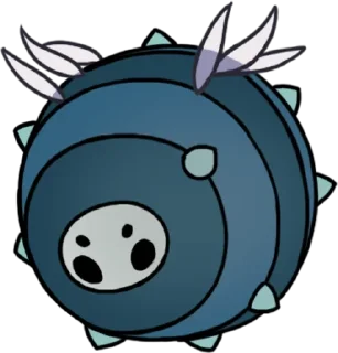 Sticker from Hollow Knight bosses