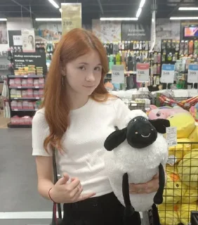 🐑 emoji ты чё тётя Telegram sticker 10 of 39
