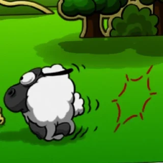 🌟 emoji Clouds and sheep Telegram sticker 14 of 73