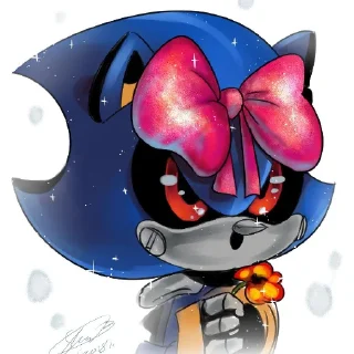 🐞 emoji Metal sonic x Telegram sticker 7 of 13