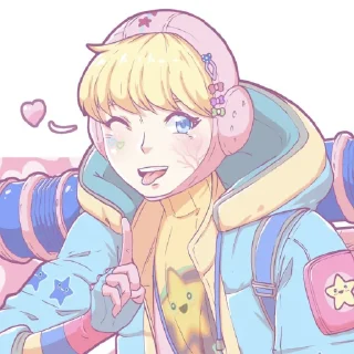 😉 emoji Wattson loves U Telegram sticker 4 of 115