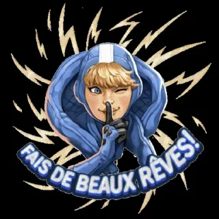 😘 emoji Wattson loves U Telegram sticker 21 of 115