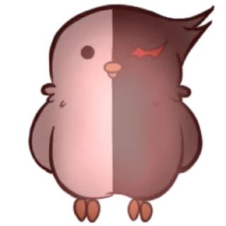 🌟 emoji Monocrow @orangedanganronpa Telegram sticker 9 of 11